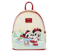 Loungefly Disney Mickey and Friends Ice Skating Mini Backpack with Headband Holder