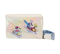 Loungefly Mickey And Friends In Winter Paradise Shoulder Bag