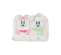 Loungefly Disney By Geldbeutel Minnie&mickey Pastel Snowman Wallet