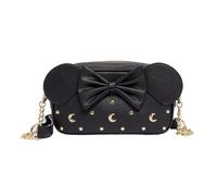 Loungefly Disney Minnie Mouse Celestial Ears Crossbody Bag Black/Charcoal
