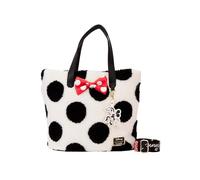 Loungefly Disney: Minnie Mouse Rocks The Dots Classic Sherpa Tote Bag