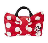 Loungefly Disney: Minnie Mouse Rocks The Dots Classic Bow Figural Crossbody Bag