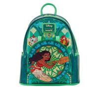 Loungefly Disney: Moana Stained Glass Collection Mini Backpack - Disney Princesses - Amazon Exclusive - Premium Vegan Leather - Gift Idea - Official Merchandise - for Boys, Girls Men and Women