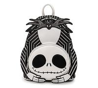 loungefly Disney Nightmare Before Christmas Headless Jack Skellington Womens Double Strap Shoulder Bag Purse