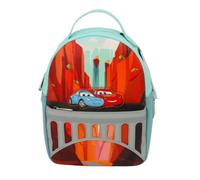 Loungefly Disney Pixar Cars Firewall Falls Womens Double Strap Convertible Mini Backpack Purse