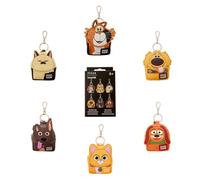 Loungefly Disney Pixar Dogs And Cats Mystery Mini Backpack Keychain Charm