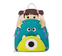 LOUNGEFLY Disney Pixar Monsters Inc Boo Mike Sully Cosplay Women's Double Strap Shoulder Bag Purse