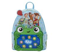 Loungefly Disney: Pixar Toy Story 5 - to Infinity and Beyond - Mini Backpack with Embroidered Characters - Gift for Kids and Adults - Collection Bags