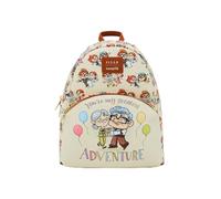 Loungefly Disney Pixar Up Greatest Adventure Mini Backpack BROWN LIGHT BROWN NONE