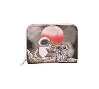 Loungefly Disney Pixar WALL-E EVE & WALL-E Plant Mini Zipper Wallet BLACK NONE