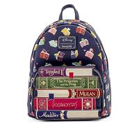 Loungefly Disney Princess Books All Over Print Womens Double Strap Shoulder Bag Purse
