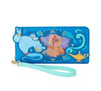 Loungefly Lenticular Jasmine Aladdin Disney Wallet Blue Man