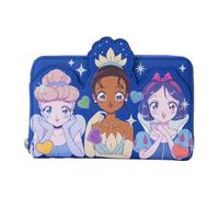 LOUNGEFLY Disney Princess Manga Style Zip Around Wallet