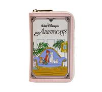 Loungefly Disney Purse The Aristocats Classic Book Official Pink Zip Around One Size