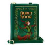 Loungefly Disney Robin Hood Book Convertible Kids Small Crossbody Bag Multi
