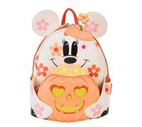 LOUNGEFLY Minnie Mouse Halloween Flowers Mini Backpack - Disney
