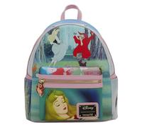 Loungefly Disney Sleeping Beauty Princess Scene Womens Double Strap Shoulder Bag Purse, Multi, One Size, Disney Sleeping Beauty Mini Backpack