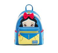 Loungefly Disney Snow White and the Seven Dwarfs Cosplay Womens Double Strap Shoulder Bag Purse, Blue, M