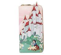 Loungefly Disney Snow White Castle Scene Zip Around Wallet, Multi, One Size, Zippered Wallet