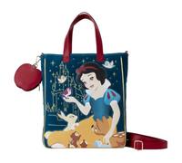 Loungefly Disney Snow White Heritage Quilted Velvet Kids Tote Bag Multi