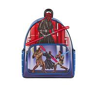 Loungefly Disney - Star Wars - Darth Maul Villains - Backpack - Amazon Exclusive - Premium Vegan Leather - Gift Idea - Official Merchandise - for Boys, Girls Men and Women - Movies Fans