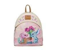 Loungefly Disney Stitch & Angel Laundry Day Mini Backpack LIGHT PINK NONE