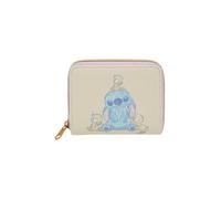 Loungefly Disney Stitch & Ducks Pastel Mini Zipper Wallet LIGHT PURPLE NONE