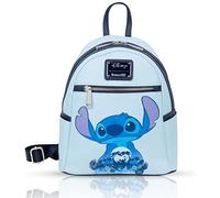 Loungefly Disney Stitch Mini Backpack, Blue, Mini, Backpack