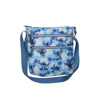 Loungefly Disney Stitch Passport Crossbody Travel Bag Blue