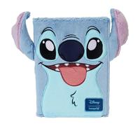 Loungefly Disney: Lilo & Stitch Plush Sherpa Cosplay Refillable Stationery Journal