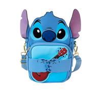 Loungefly Disney Stitch Camping Crossbuddies Bag Blue