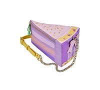 Loungefly Disney Tangled Cosplay Cake Cross Body Bag Gold