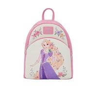 Loungefly Disney Tangled Rapunzel Flowers Mini Backpack MAUVE ROSE NONE