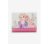 Loungefly Disney Tangled Rapunzel Flowers Mini Flap Wallet MAUVE ROSE NONE