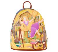 Loungefly Disney Tangled Rapunzel Painting Mini Backpack Glow in the Dark