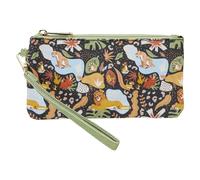 Loungefly Disney The Lion King 30th Anniversary All-Over Print Canvas Zipper Pouch Wristlet, Multi, One Size