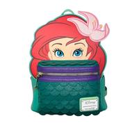 loungefly Disney The Little Mermaid Ariel Cosplay Womens Double Strap Shoulder Bag Purse
