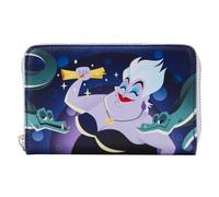 Loungefly Disney: The Little Mermaid Ursula Lair Glow Zip Around Wallet