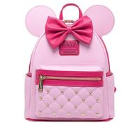 Loungefly Disney The Minnie Mouse Classic Series Mini Backpack - Strawberry Macaron, Multicolor, One Size, Wdbk2833