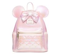 Loungefly Disney The Minnie Mouse Classic Series Rose Iridescent Women's Backpack, Multicolor, One Size