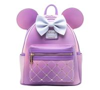 Loungefly Disney The Minnie Mouse Classic Series Women's Backpack - Lavender Haze, Multicolor, One Size, Wdbk3189