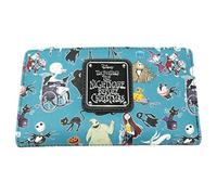 Loungefly Disney The Nightmare Before Christmas Allover Print Bi-fold Wallet