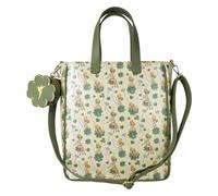 Loungefly Disney Tinker Bell 4-Leaf Clover Tote Bag with Coin Bag