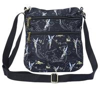 Loungefly Disney Tinker Bell Passport Crossbody Bag Neverland Treasure Map Print