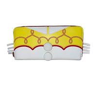 Loungefly Disney Toy Story Jessie Cosplay Zip Around Wallet, White, M, Zippered Wallet