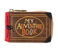Loungefly Adventure Book Accordion 15th Anniversary Up Disney Pixar Wallet Brown Man