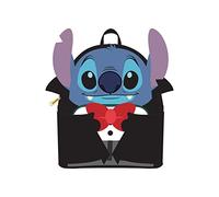 Loungefly Disney Vampire Stitch Bow Tie Women's Double Strap Shoulder Bag Purse