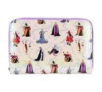 Loungefly Disney Villains Iridescent Zip Around Wallet