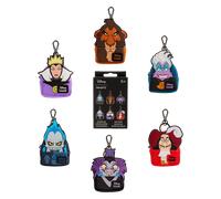 LOUNGEFLY Disney Villains Mystery Box Backpack Keychain
