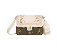 Loungefly Disney Winnie The Pooh Cross Stitch Crossbody Bag Green
